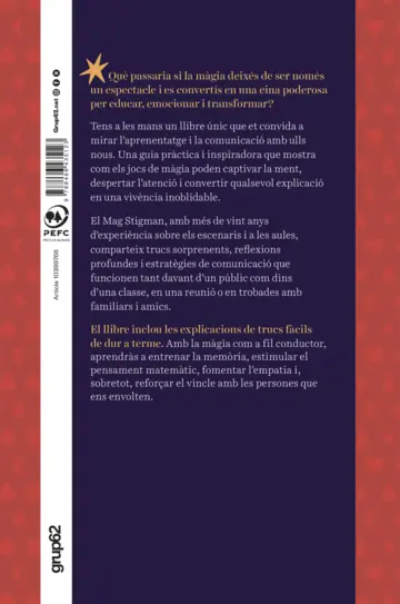 Contraportada Màgia per a cada dia