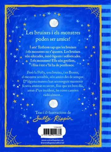 Contraportada Una amistat monstruosa 1. La bruixa rebel i el monstre sensible