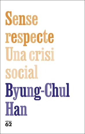 Portada Sense respecte. Una crisi social