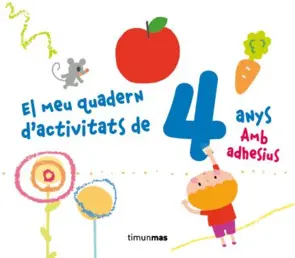 Portada El meu quadern d'activitats de 4 anys