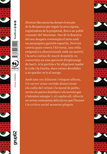 Contraportada Un carrer sense sortida