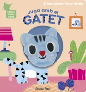 Portada Juga amb el gatet. Llibre titella
