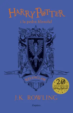 Portada Harry Potter i la pedra filosofal (Ravenclaw)