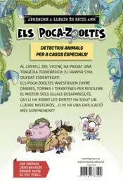 Miniatura contraportada Aprendre a llegir amb Els detectius Poca-zooltes 12. El vampir sense dents