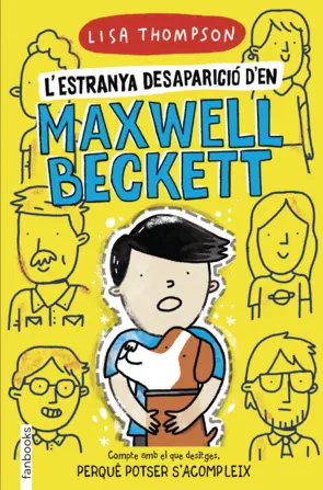 Portada L'estranya desaparició d'en Maxwell Beckett