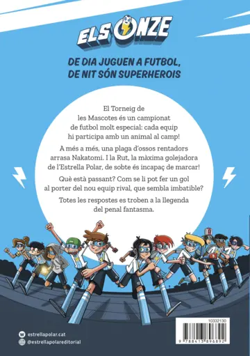 Contraportada Els Onze 6. El penal fantasma