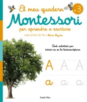 Portada El meu quadern Montessori per aprendre a escriure