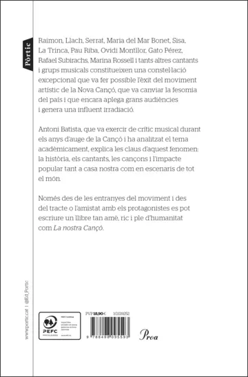 Contraportada La nostra Cançó