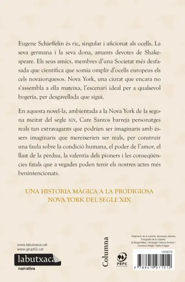 Contraportada El boig dels ocells