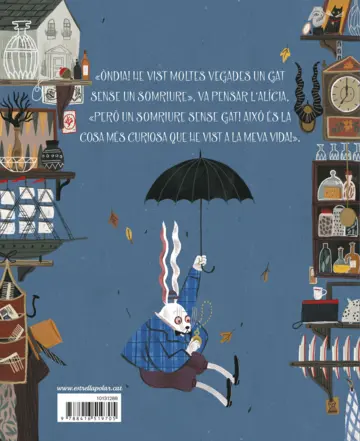 Contraportada Alícia al País de les Meravelles