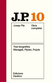 Portada Tres biografies. Maragall, Pijoan, Pujols