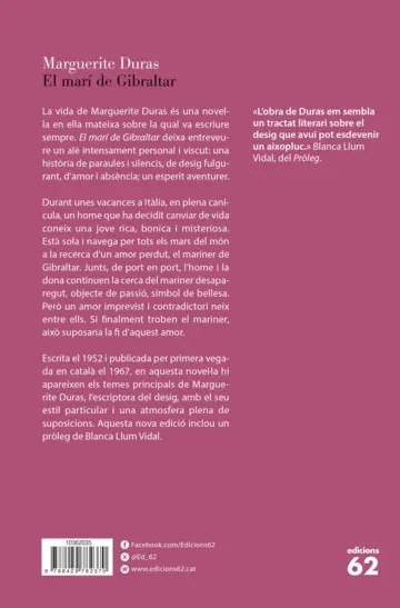 Contraportada El marí de Gibraltar