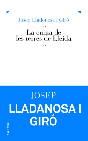 Portada La cuina de les terres de Lleida