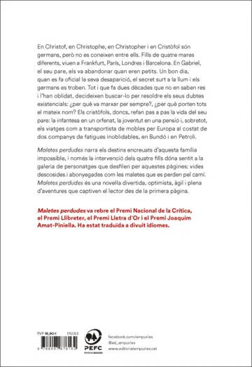 Contraportada Maletes perdudes