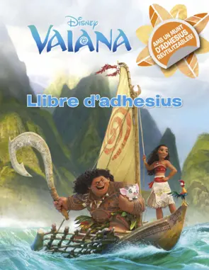 Portada Vaiana. Llibre d adhesius