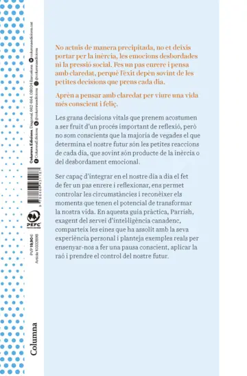 Contraportada Pensar amb claredat