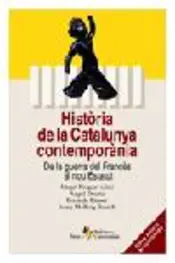 Portada Història de la Catalunya contemporània