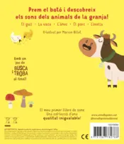 Miniatura contraportada La granja. El meu primer llibre de sons