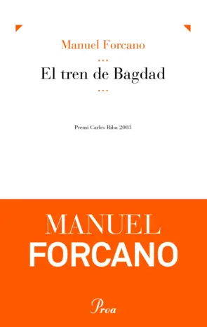 Portada El tren de Bagdad