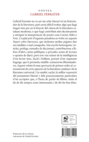 Miniatura contraportada Papers sobre literatura