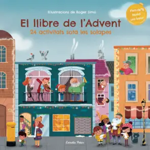 Portada El llibre de l'Advent. 24 activitats sota les solapes