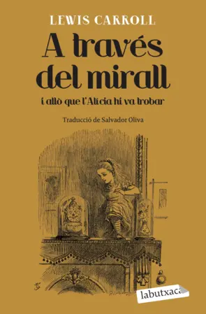 Portada A través del mirall i allò que l'Alícia hi va trobar