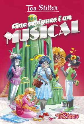 Portada Cinc amigues i un musical