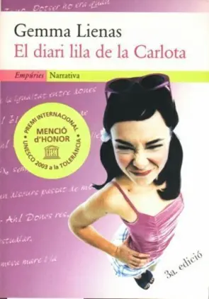 Portada El diari lila de la Carlota