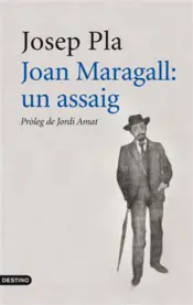Portada Joan Maragall: Un assaig