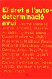 Portada El dret a l'autodeterminació avui