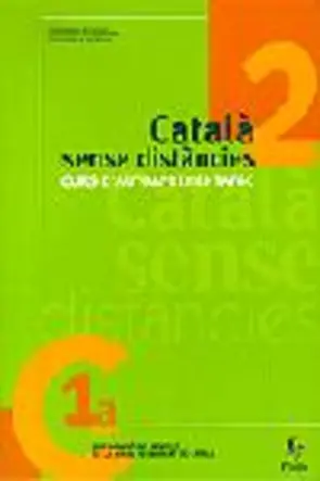 Portada Català sense distàncies 2. Curs d'autoaprenentatge