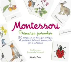 Portada Montessori. Primeres paraules