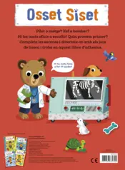 Miniatura contraportada Osset Siset. El meu primer llibre d'adhesius. Oficis
