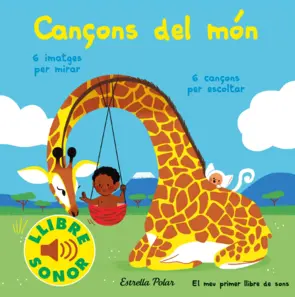 Portada Cançons del món. El meu primer llibre de sons