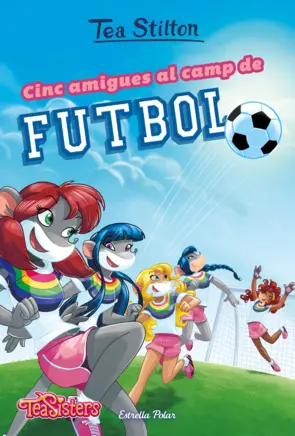 Portada Cinc amigues al camp de futbol