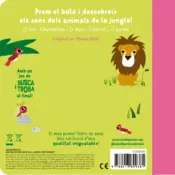 Miniatura contraportada La jungla. El meu primer llibre de sons