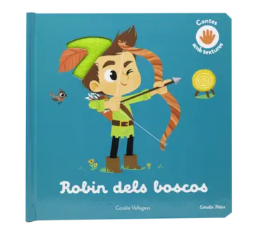 Portada Robin dels boscos. Conte amb textures