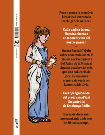 Contraportada Quadern de passatemps històrics