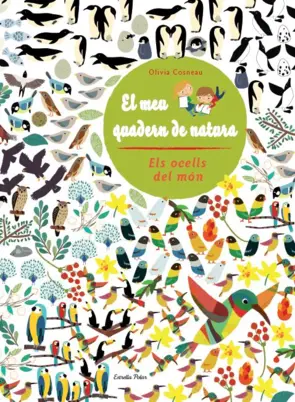 Portada Els ocells del món. El meu quadern de natura.