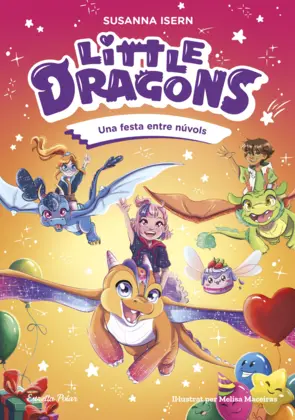 Portada Little Dragons 3. Una festa entre núvols