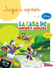 Portada Juga i aprèn amb Disney 3-4 anys