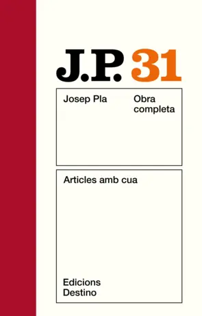 Portada O.C.J.PLA 31 ARTICLES AMB CUA