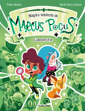Portada Marcus Pocus. Màgics misteris 1. L'amulet d'or