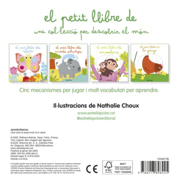 Contraportada El petit llibre de les verdures