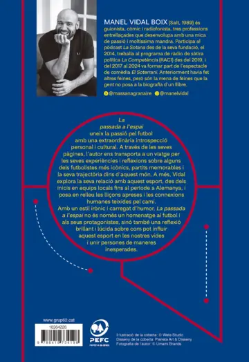 Contraportada La passada a l'espai