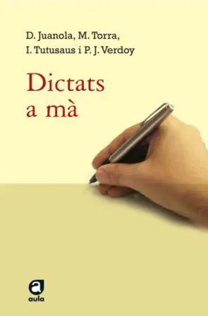 Portada Dictats a mà