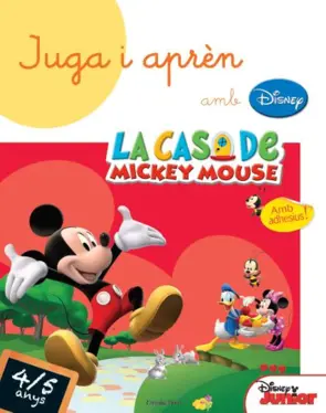 Portada Juga i aprèn amb Disney 4-5 anys