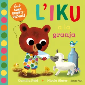 Portada L'Iku a la granja. Llibre amb sons