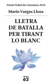 Portada Lletra de batalla per "Tirant lo Blanc"