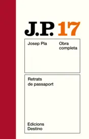 Portada O.C.J.PLA 17 RETRATS DE PASSAPORT